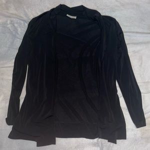 Dana Buchman XL black sheer‎ cardigan
